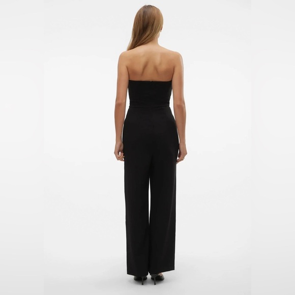 NWT - Sweetheart Black Jumpsuit - Picture 4 of 4